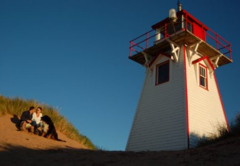 Covehead lighthouse stanhope brackley Located beside the entrance to Covehead Bay, this lighthouse is located inside the Prince Edward Island National Park beach