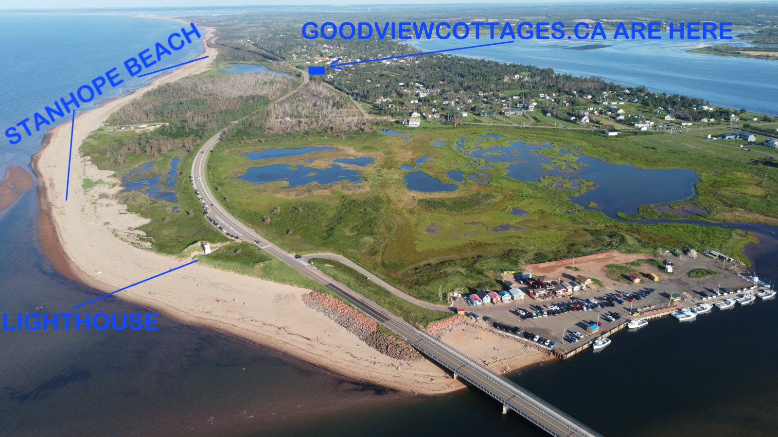 LOCATION COTTAGE-RENTAL-STANHOPE-PEI-COVEHEAD - WE - ARE  IN NATIONAL PARK